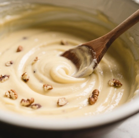 Bundt Coffee Cake Components Mixing​
