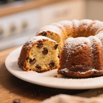 Chocolate Chocolate Chip Cake