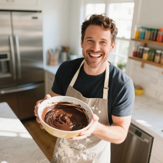 Coffee Chocolate Cake Preparation