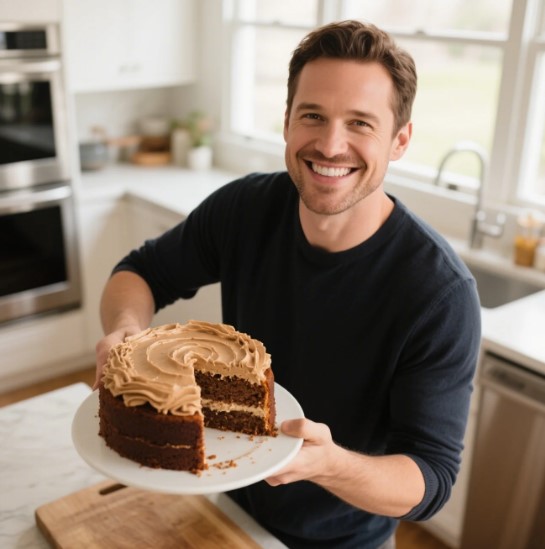Easy Coffee Sponge Cake​