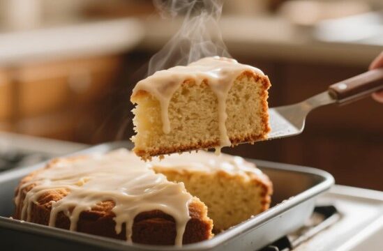 Easy Eggnog Coffee Cake Recipe