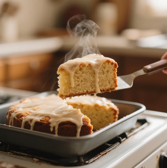 Easy Eggnog Coffee Cake Recipe