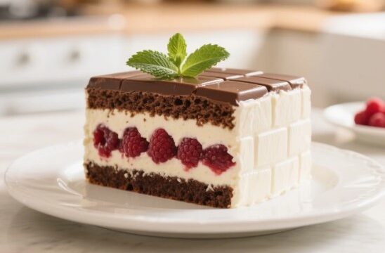Chocolate Ricotta Brick Cake