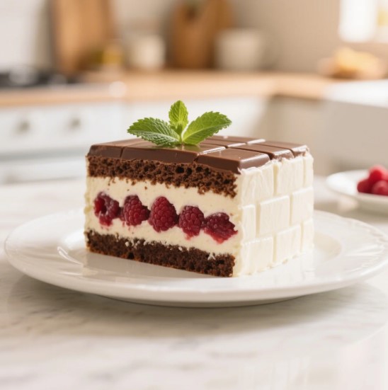 Chocolate Ricotta Brick Cake