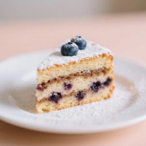 Sugar Free Blueberry Coffee Cake