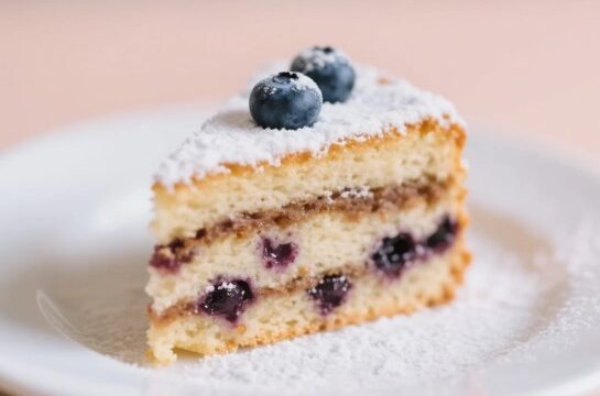Sugar Free Blueberry Coffee Cake