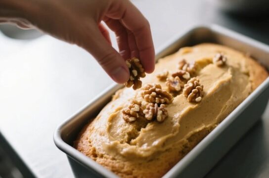 coffee and walnut cake
