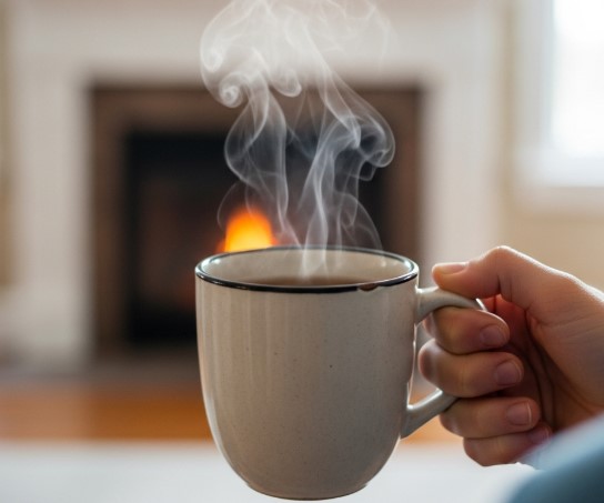 Lemon Ginger Cinnamon Tea Cup