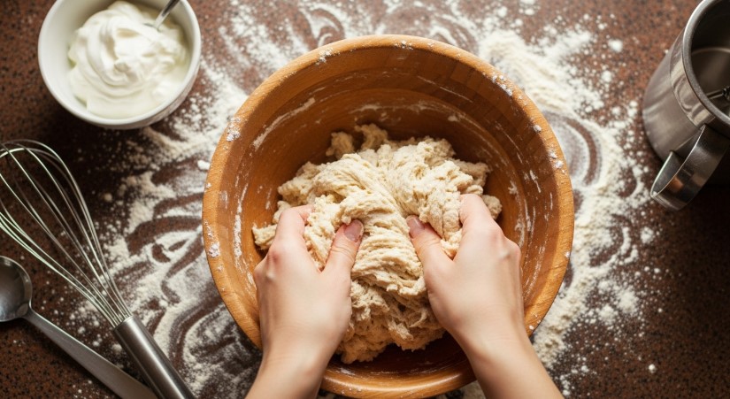 Protein Bagel Mixing​