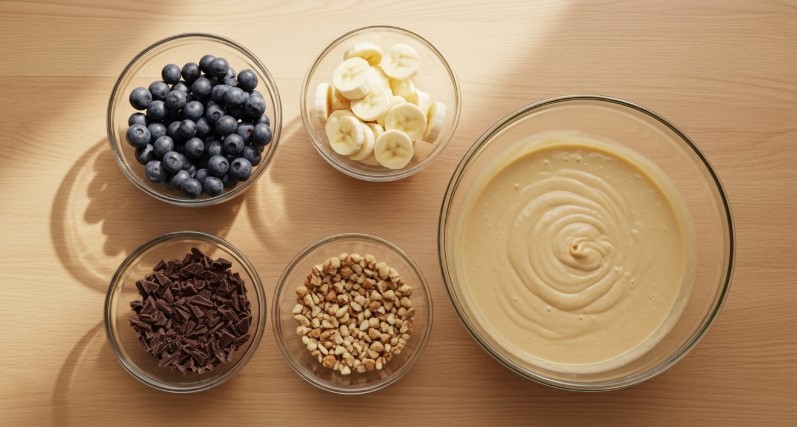 pancake toppings with Bisquick batter