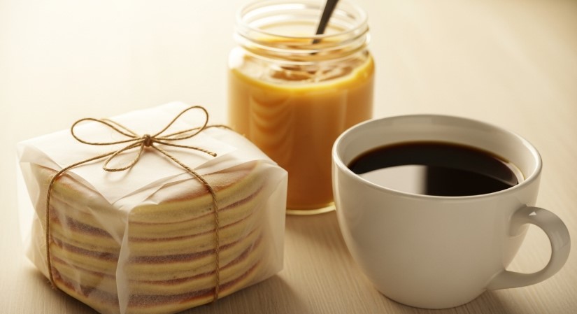 frozen Bisquick pancakes prepped for weekday breakfast